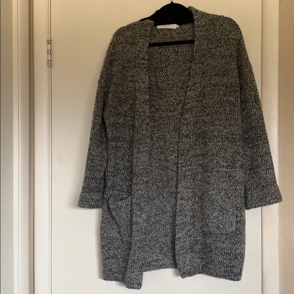 ASTR, black, white & gray sweater - Picture 1 of 2